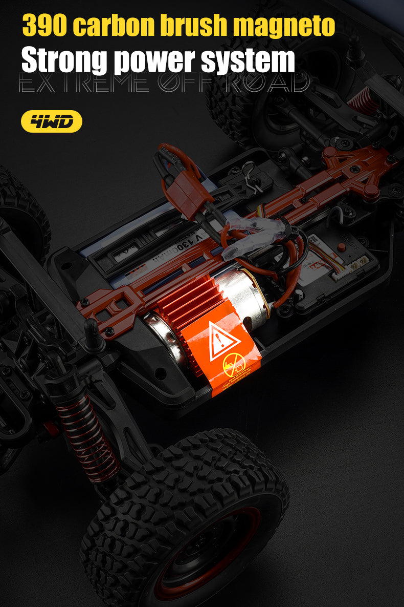 Adventurer: Extreme Off-Road RC Car: 38 KM/H Speed, Durability, and Optional Add-On Battery Adventurer: Extreme Off-Road RC Car: 38 KM/H Speed, Durability, and Optional Add-On Battery